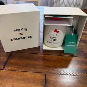 Starbucks Hello Kitty Mug with Red Bow